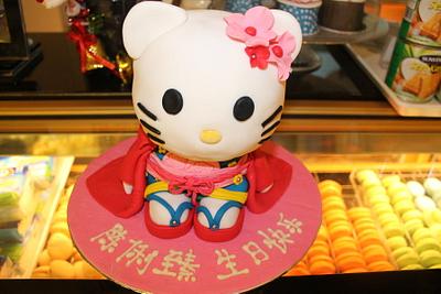 Hello Kitty - Cake by Reggae's Loaf