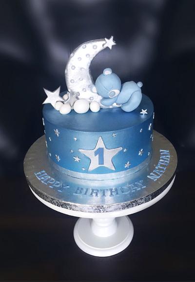Whippedcream birthday cake - Cake by Ruby Rajagopal 