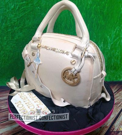 Toyah - Michael Kors Handbag Birthday Cake - Cake by Niamh Geraghty, Perfectionist Confectionist