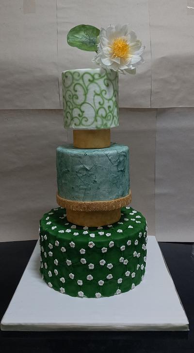 Wedding cake - Cake by Anita