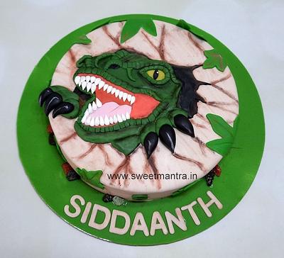 Dinosaur cake - Cake by Sweet Mantra Homemade Customized Cakes Pune
