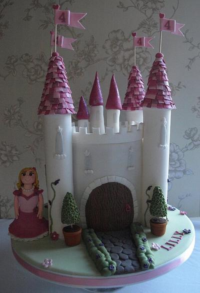 Princess Castle Cake  - Cake by Kaylee