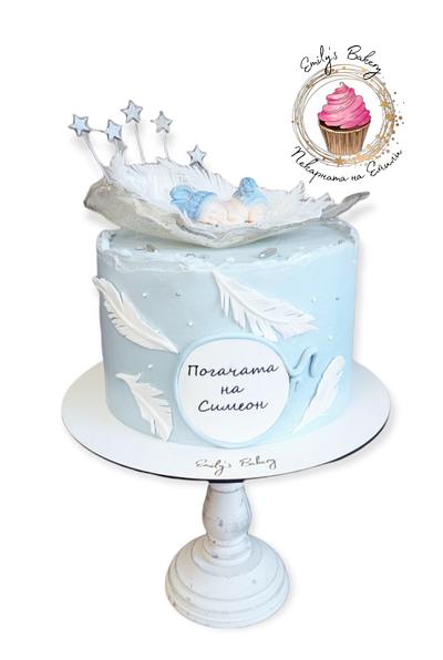Baby shower cake for Simeon - Cake by Emily's Bakery