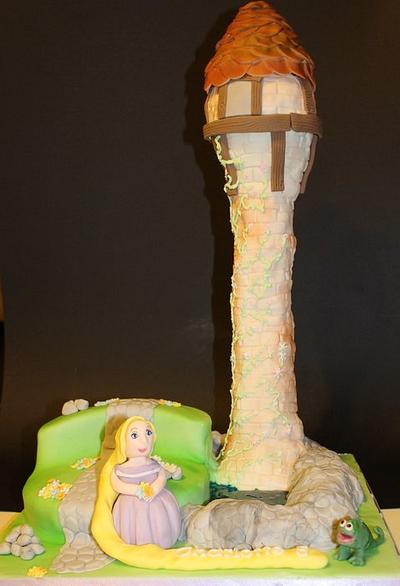 Repunzel 'Tangled' cake - Cake by Lea17