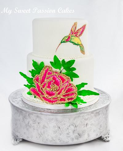 Wedding cake with a difference ;) - Cake by Beata Khoo