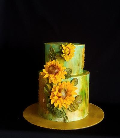 Sunflower Time  - Cake by ERENHURIYE
