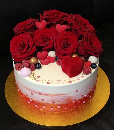 for mom out of love - Cake by OSLAVKA