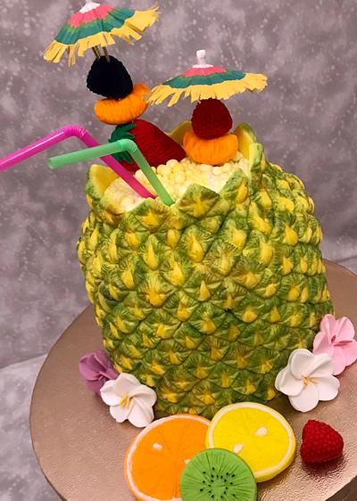 Pineapple Colada Cake - Cake by Susan Russell