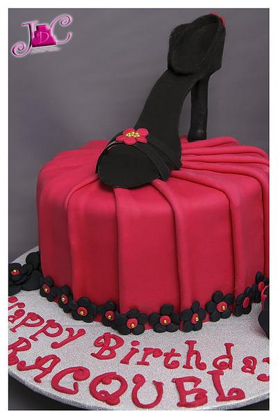 Cake with Pleats  - Cake by Charina