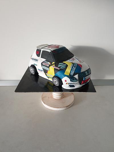 Rally car - Cake by Torturi Mary