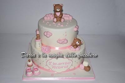 teddy bear cake - Cake by Daria Albanese