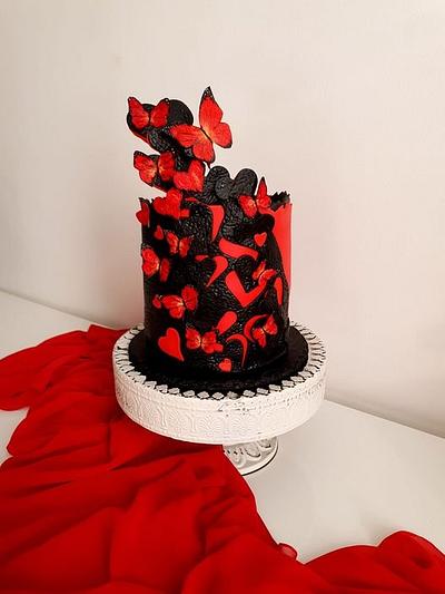 Sweet Valentine - Cake by ginaraicu