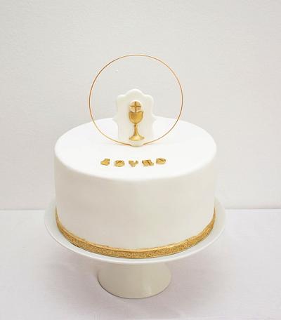 First communion cake - Prva pričest - Cake by Anica 