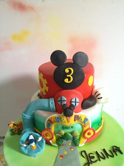 Happy Birthday Jenna - Cake by Janet Harbon