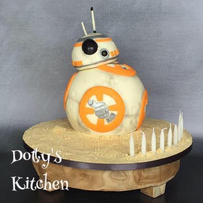 BB8 - 'He's one of a kind' - Cake by dottyskitchen