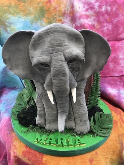 Elephant cake - Cake by Zuzana