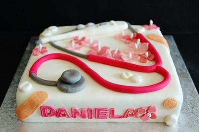 Nurse Cake - Cake by Vania Costa