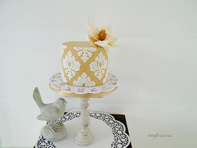 Ochre  - Cake by Firefly India by Pavani Kaur