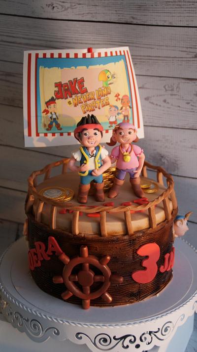 Jake and the Neverlandpirates - Cake by Cake Garden 