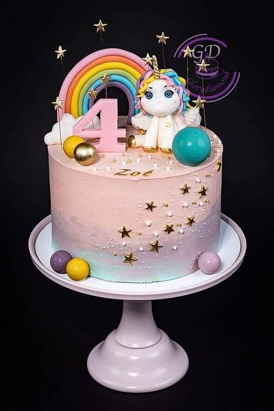 Unicorn - Cake by Glorydiamond