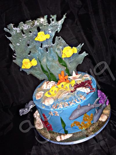 Under Sea World - Cake by ajusa119