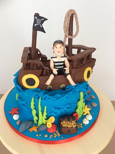 Piratte cake - Cake by Cinta Barrera