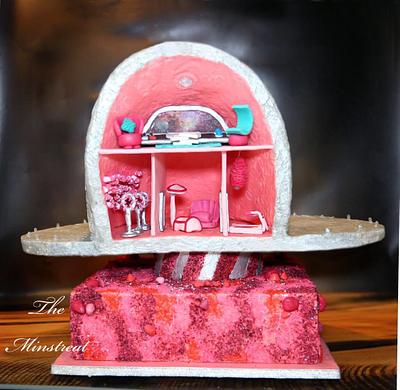 Cakerbuddies miniature dollhouse collab—Galactic dollship - Cake by Theminstreat