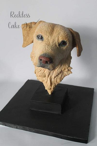 Luna the Dog - Pawfectly Dog-licious - Cake by Reckless Cake Art