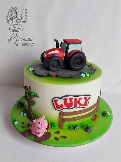 Tractor - Cake by Sladká závislost