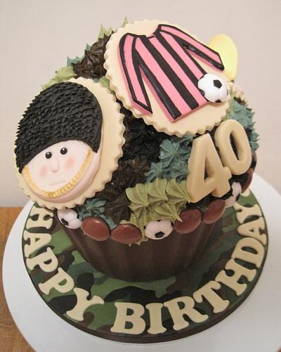 Happy 40th Birthday Jason - Cake by Victoria Hobbs