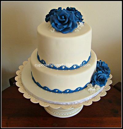 Carmen's wedding cake - Cake by Cupcakes 'n Candy