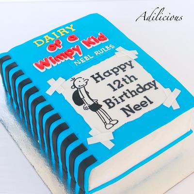 Diary of a Wimpy Kid Cake - Cake by Adilicious