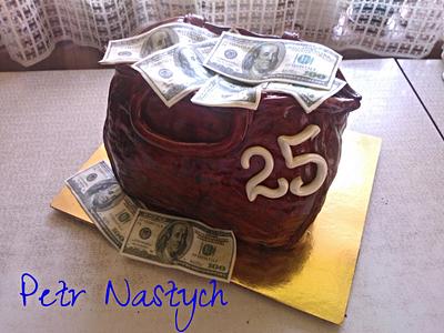 Bag with money - Cake by Petr Nastych