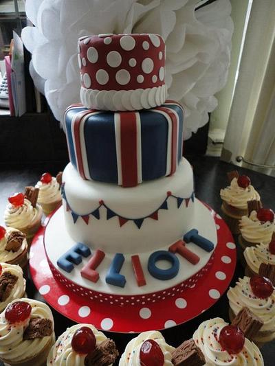 jubilee birthday cake - Cake by Krumblies Wedding Cakes