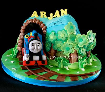 Thomas The Tank Engine - Cake by Joyliciouscakes