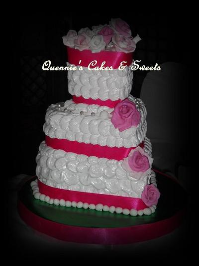 Wedding cake - Cake by quennie