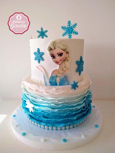 Frozen  - Cake by Lorena Gaudio