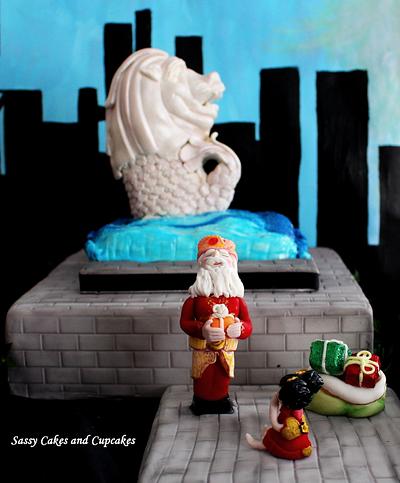 Santa's Passport Collaboration - Singapore - Cake by Sassy Cakes and Cupcakes (Anna)