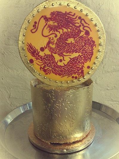 Chinese dragon - Cake by Rebecca 