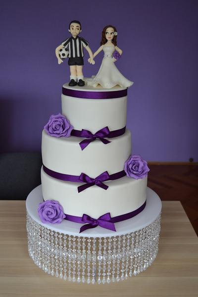 Wedding cake  - Cake by Zaklina