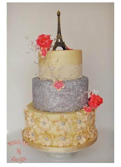 French romance ! - Cake by sophia haniff