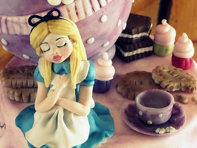 Alice in wonderland - Cake by passioni di zucchero