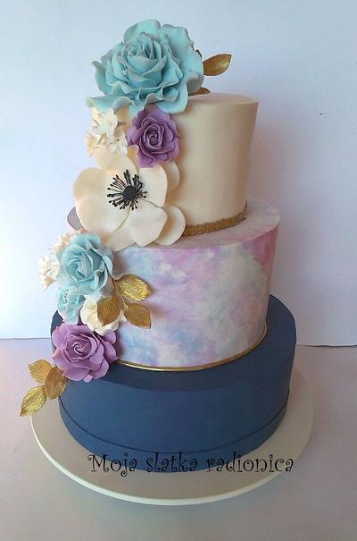 Wedding cake - Cake by Branka Vukcevic