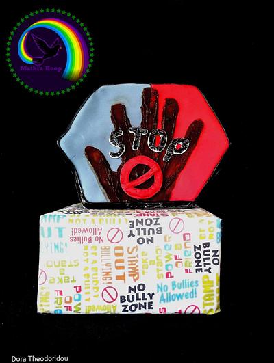 Sugarart against bullying  - Cake by Dora Th.