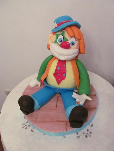 A Clown cake - Cake by Lara Correia