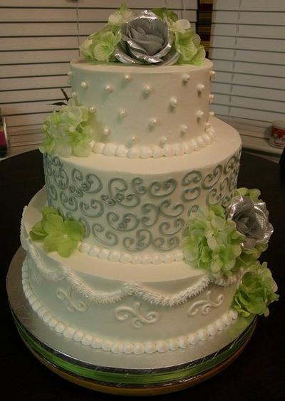 My 10th Wedding Anniversary Cake - Cake by Lanett