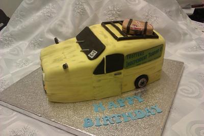 only fools and horses van - Cake by bootifulcakes