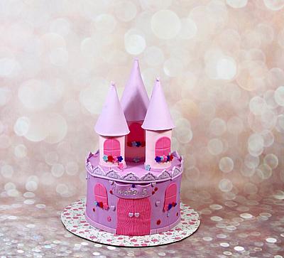 Princess castle cake  - Cake by soods