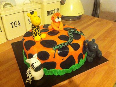 safari cake - Cake by karynscake