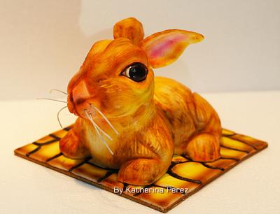 MIKO the rabbit - Cake by Super Fun Cakes & More (Katherina Perez)